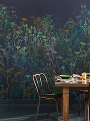 Clarissa Hulse Midnight Tanias Garden Fixed Size 4M Mural - Image 2 of 4
