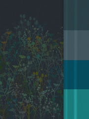 Clarissa Hulse Midnight Tanias Garden Fixed Size 4M Mural - Image 4 of 4