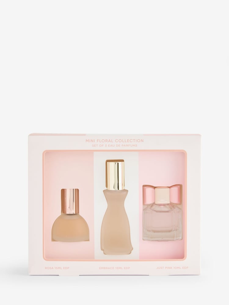 Set of 3 10ml Floral Perfumes Gift Set - Image 1 of 1 Set of 3 10ml Floral Perfumes Gift Set - Image 1 of 1