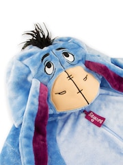 Character Blue Disney Winnie The Pooh Eeyore Fleece All-In-One - Image 4 of 5
