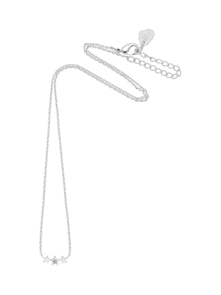 Estella Bartlett Tripple Cz Star Necklace - Bild 1 von 3