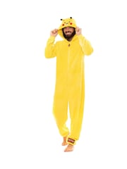 لباس قطعة واحدة صوف مُزيّن بطبعة شخصية Pokémon Pikachu - صورة 1 من 3