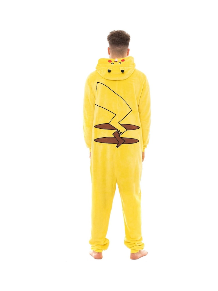 لباس قطعة واحدة صوف مُزيّن بطبعة شخصية Pokémon Pikachu - صورة 2 من 3