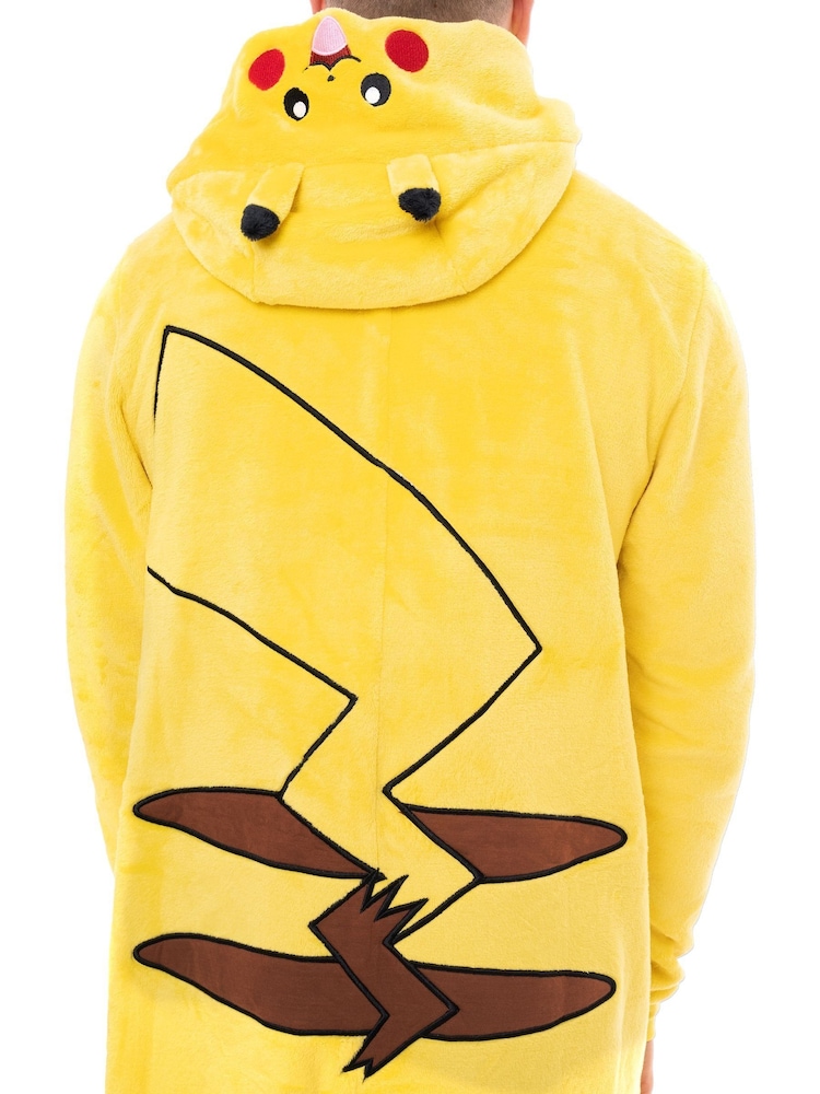 لباس قطعة واحدة صوف مُزيّن بطبعة شخصية Pokémon Pikachu - صورة 3 من 3