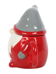 Something Different Red and Grey Christmas Gonk Lidded Mug - Image 5 of 6