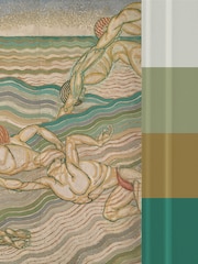 Graham & Brown Multi Tate Grant Bathing Fixed Size 3.5M Mural - Image 3 of 3