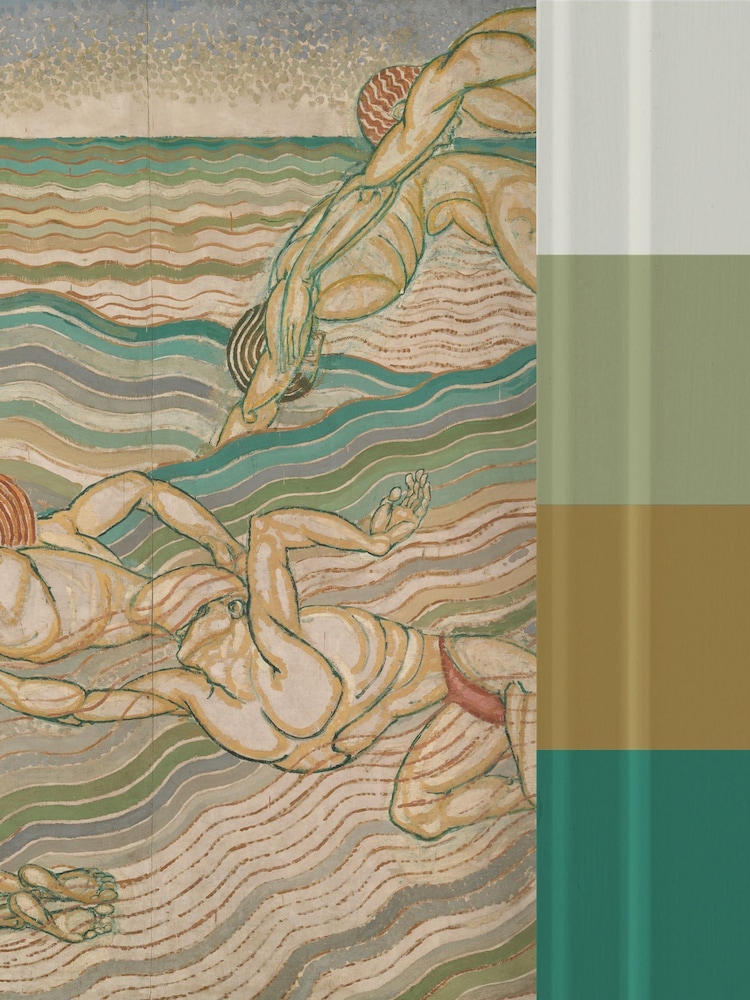 Graham & Brown Multi Tate Grant Bathing Fixed Size 3.5M Mural - Image 3 of 3