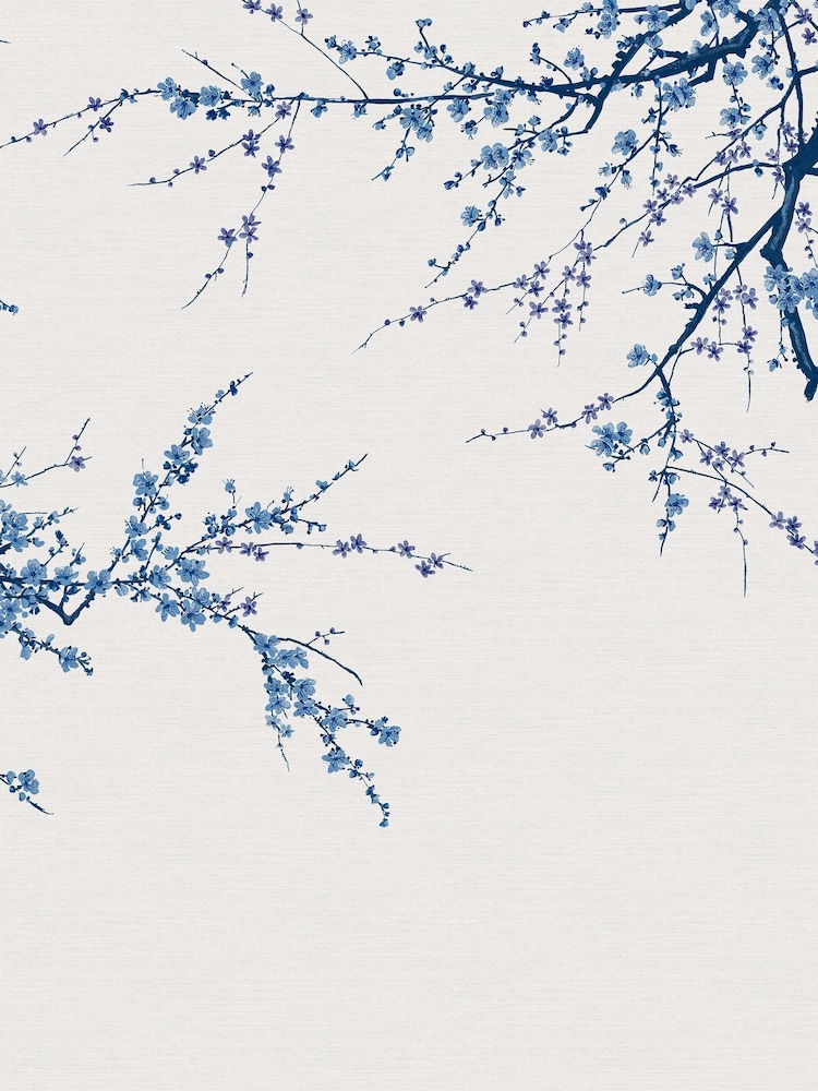 Graham & Brown Sky Sakura Fixed 4M Mural - Image 2 of 5