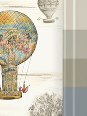 Graham & Brown Natural Balloon Race Fixed 4M Mural - Image 1 of 2