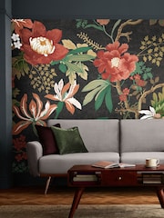 Graham & Brown Black Kimono Fixed 4M Mural - Image 1 of 3