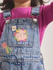Denim Cosmic Dungarees Set (3mths-7yrs) - Image 3 of 3