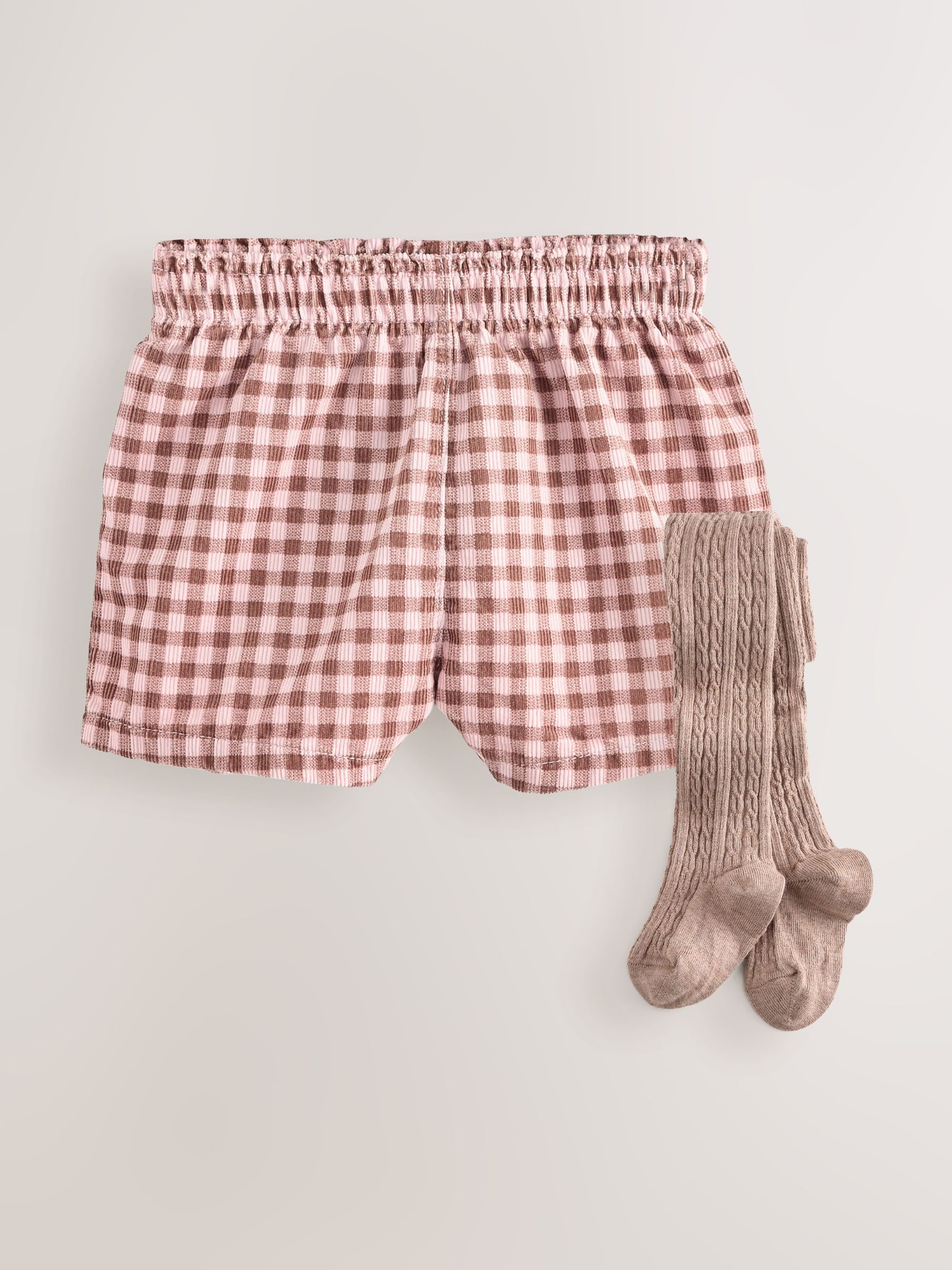 パンツ TSTS QUILTED GINGHAM SHORT TROUSERS TSTS / QUILTED GINGHAM