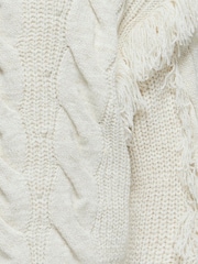 ONLY KIDS Cream Cable Knit High Neck Jumper - Image 4 of 4