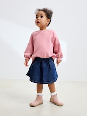 Dark Wash Denim Skirt (3mths-7yrs) - Image 3 of 4