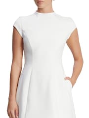 Bardot White Delphi Hourglass Mini Dress - Image 4 of 5