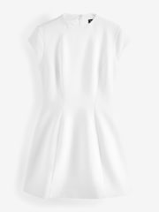 Bardot White Delphi Hourglass Mini Dress - Image 5 of 5