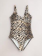 Black/Animal Tummy Control Swimsuits 2 Pack - Image 2 of 6