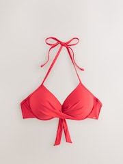 Red/Fruit Print Padded Wired Bikini Tops 2 Pack - Image 2 of 5