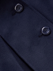 Monsoon Blue Hooded Round Collar Coat - Image 4 of 4