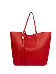 Alexander McQueen Skull Padlock Tote Leather Handbag - Image 1 of 1
