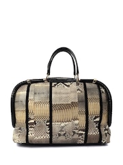 Jimmy Choo Grey Shoulder Bag Exotic Effect Leather Handbag - Image 1 of 1