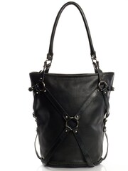 Alexander McQueen Black Tote Leather Handbag - Image 1 of 6