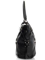 Alexander McQueen Black Tote Leather Handbag - Image 3 of 6