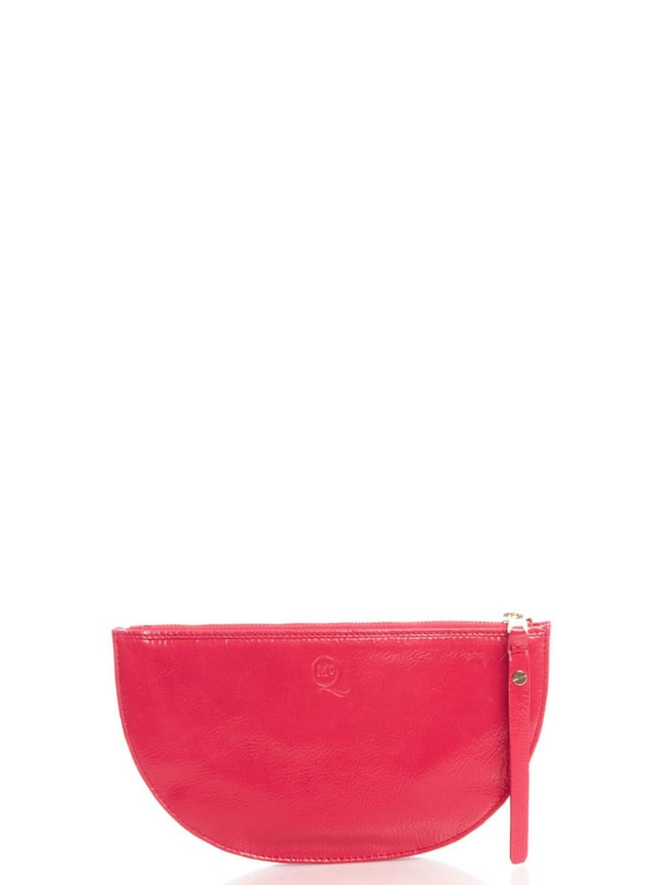 Alexander McQueen Pink Wristlet Leather Handbag - Image 2 of 6