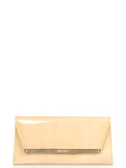 Jimmy Choo Natural Clutch Leather Handbag - Image 1 of 6
