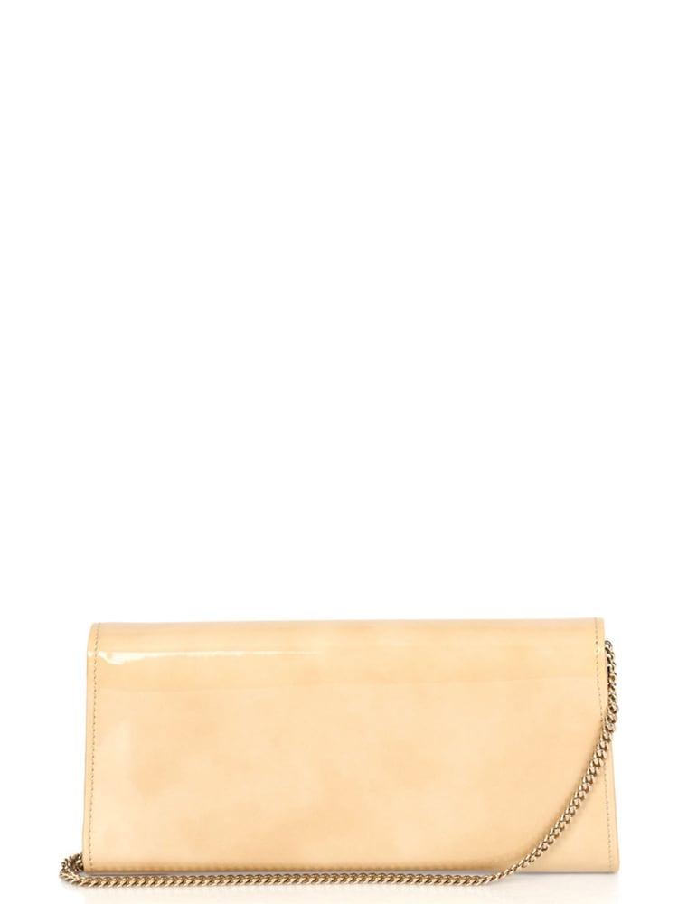 Jimmy Choo Natural Clutch Leather Handbag - Image 2 of 6