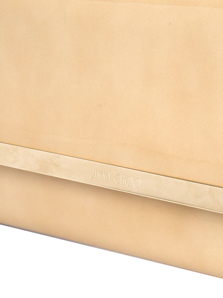 Jimmy Choo Natural Clutch Leather Handbag - Image 6 of 6