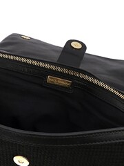 Dolce & Gabbana Black Sicily Fabric Handbag - Image 5 of 6