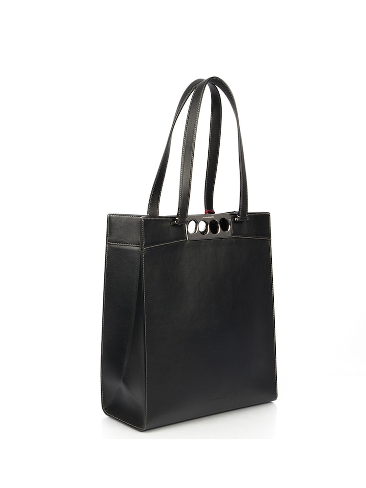 Alexander McQueen Tote Leather Handbag - Image 2 of 6
