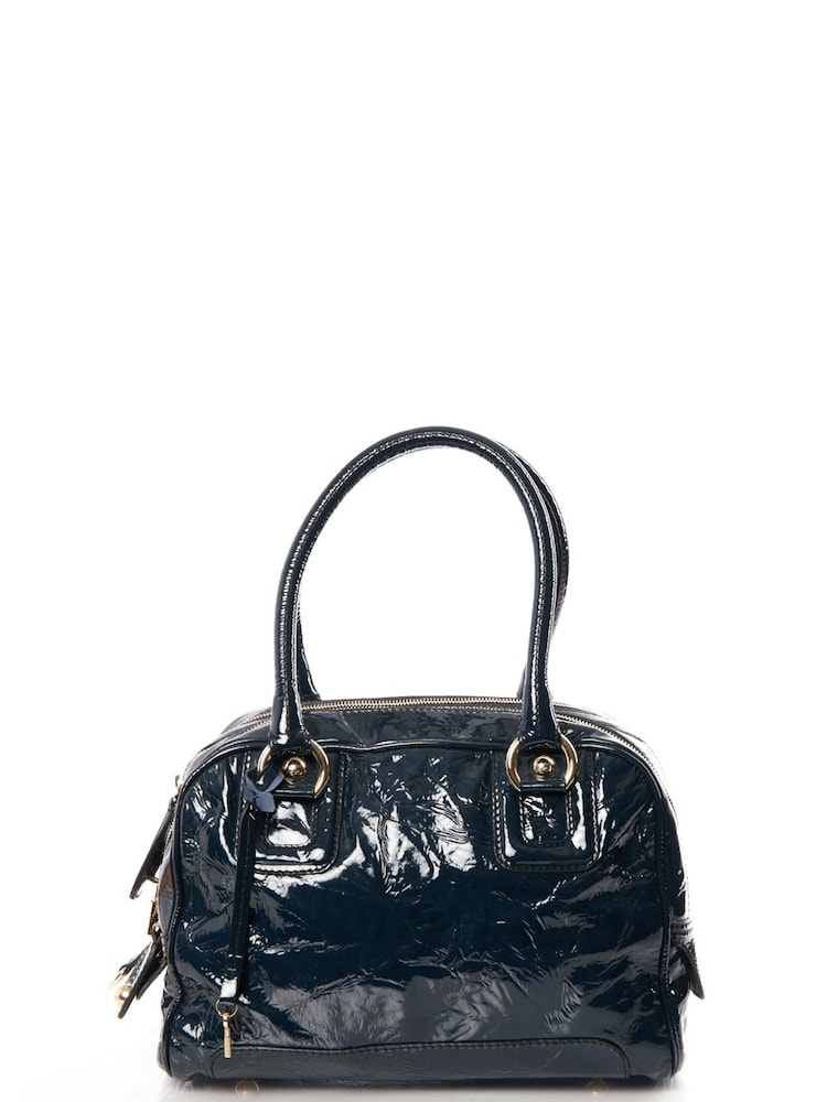 Dolce & Gabbana Blue Lily Small Leather Handbag - Image 1 of 6