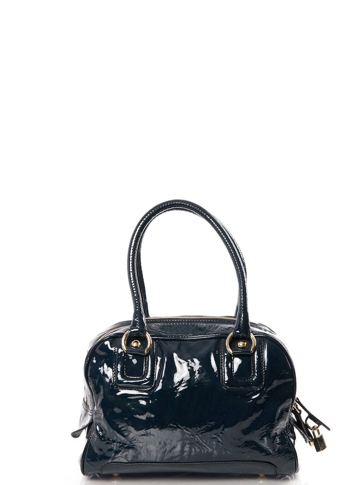 Dolce & Gabbana Blue Lily Small Leather Handbag - Image 2 of 6