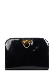Salvatore Ferragamo Gancini Black Chain Shoulder Bag - Image 1 of 4