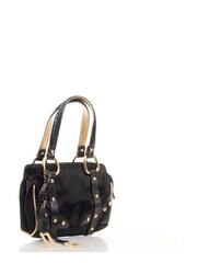 Dolce & Gabbana Black Mini Bag Fabric Handbag - Image 3 of 6