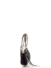 Dolce & Gabbana Black Mini Bag Fabric Handbag - Image 4 of 6