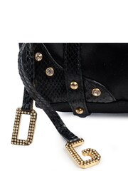 Dolce & Gabbana Black Mini Bag Fabric Handbag - Image 6 of 6