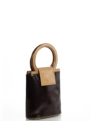Salvatore Ferragamo Brown Tote Handbag - Image 4 of 6