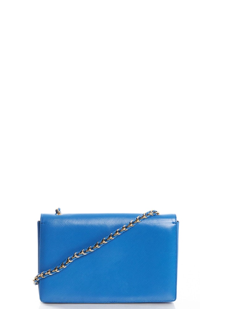Salvatore Ferragamo Blue Ginny Leather Handbag - Image 2 of 6