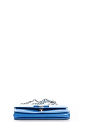 Salvatore Ferragamo Blue Ginny Leather Handbag - Image 5 of 6