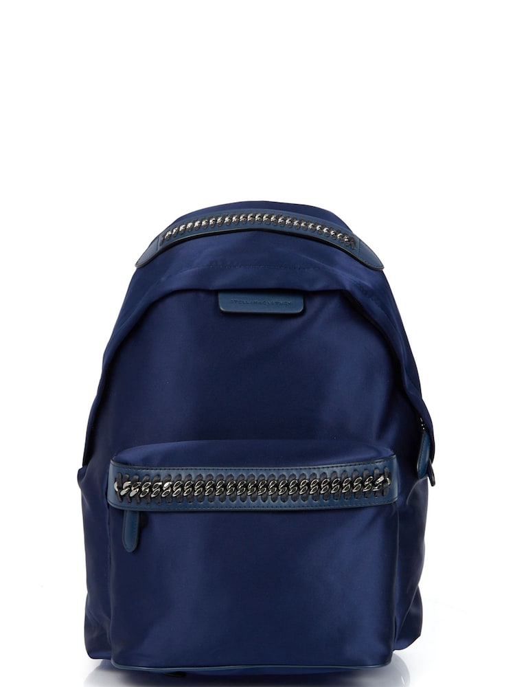 Stella McCartney Blue Falabella Go Backpack Fabric Handbag - Image 1 of 1