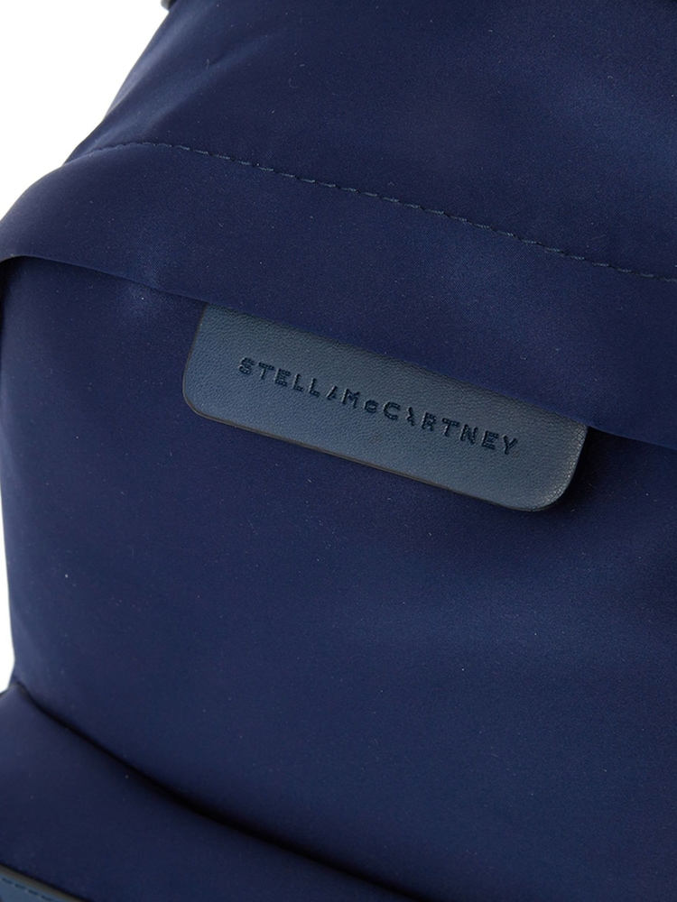 Stella McCartney Blue Falabella Go Backpack Fabric Handbag - Image 6 of 6