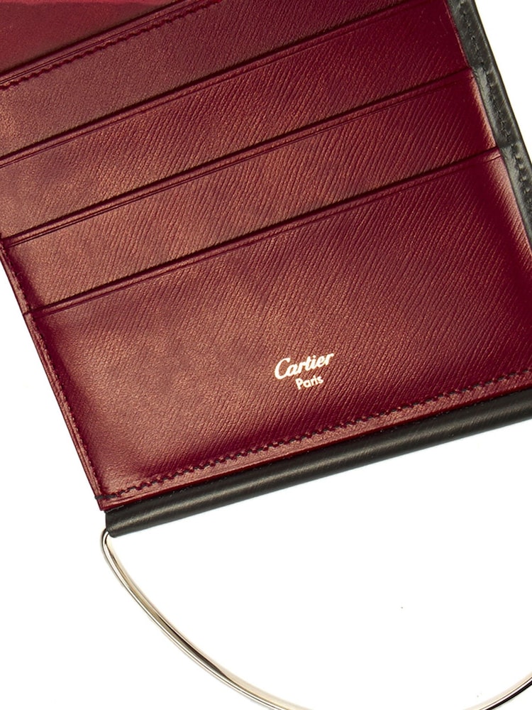 Cartier Black Trinity Top Handle Leather Handbag - Image 6 of 6