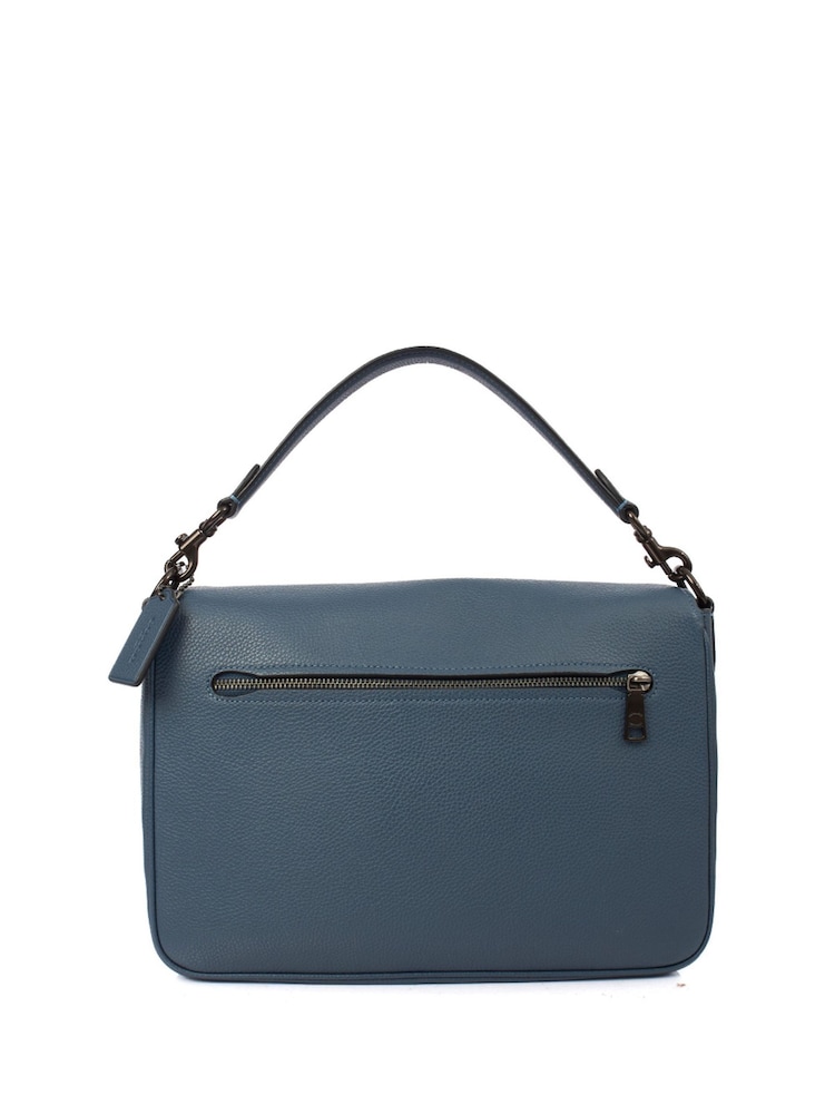 COACH Blue Tabby 26 Leather Handbag - Image 2 of 6
