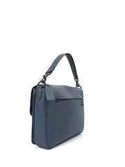 COACH Blue Tabby 26 Leather Handbag - Image 3 of 6