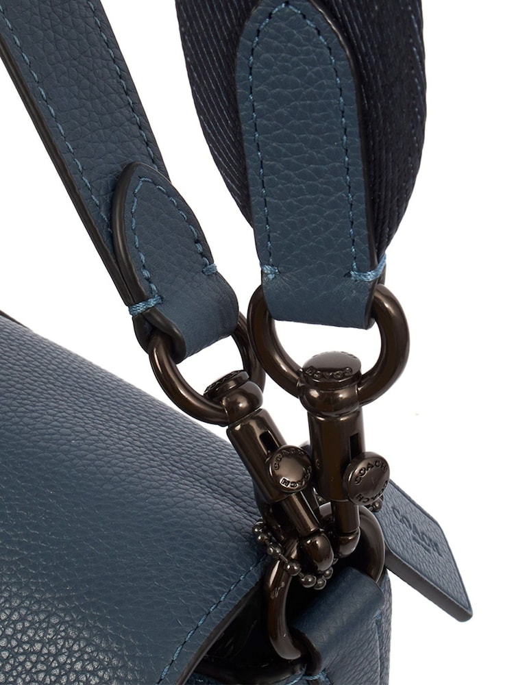 COACH Blue Tabby 26 Leather Handbag - Image 6 of 6