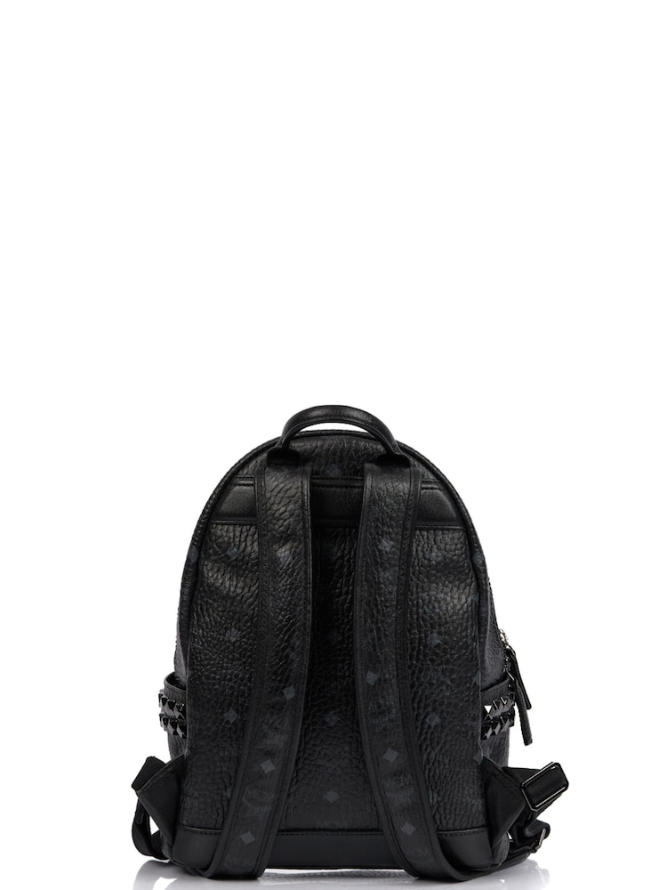 MCM Black Medium Stark Backpack - Image 2 of 6