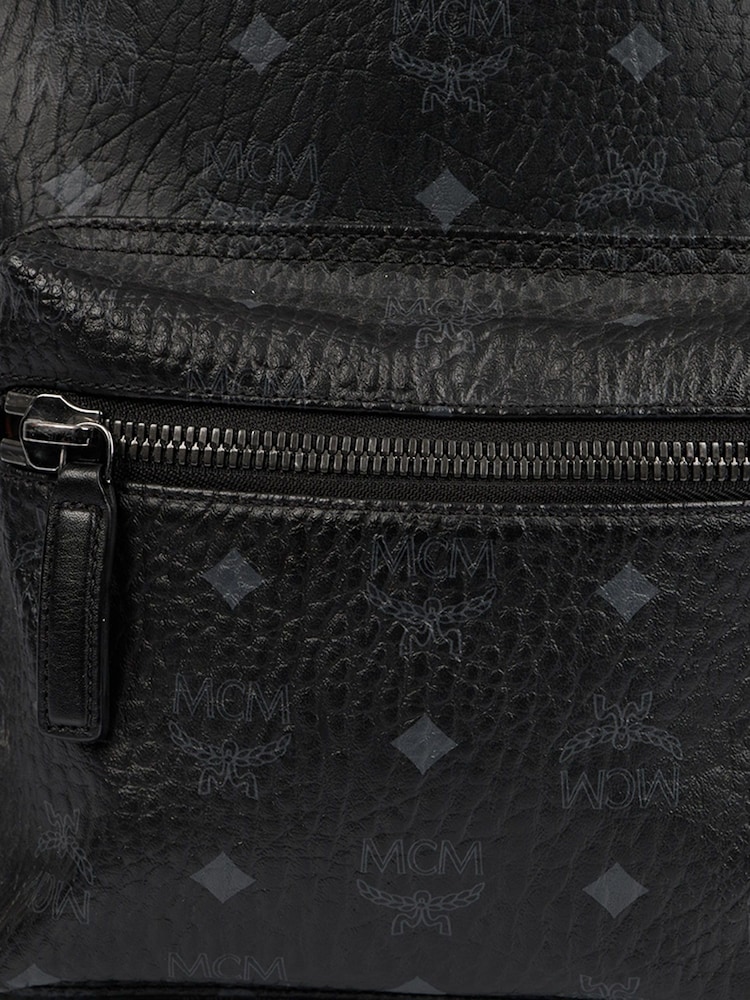 MCM Black Medium Stark Backpack - Image 6 of 6